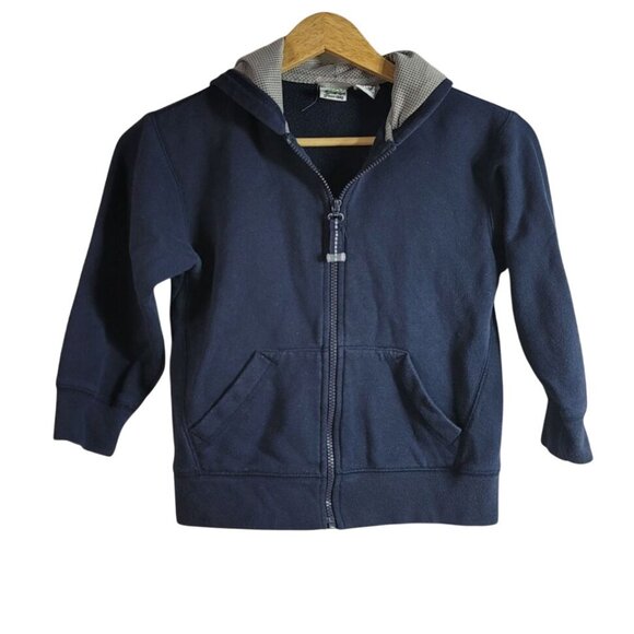 Greendog Boys Hoodie Blue Navy Size 6 Sweatshirt Full Zip Pockets Long Sleeve - Picture 1 of 7